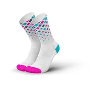 INCYLENCE - Running Crystals - Chaussettes de running - EU 47-50 - white pink cyan