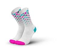 Incylence Running Crystals Chaussettes Hautes 39-42 Blanc/Rose