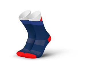 INCYLENCE - Trail V1 - Chaussettes de running - EU 43-46 - tricolore