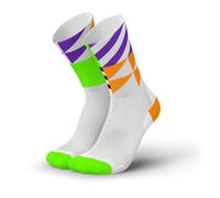 INCYLENCE ULTRALIGHT Chaussettes de course pour homme et femme, respirantes et très fines, 1 paire, Elements orange vert, 39-42