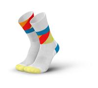 Incylence Ultralight Strides Chaussettes Hautes 39-42 Blanc/Rouge