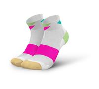 INCYLENCE - Ultralight Strikes Short - Chaussettes de running - EU 39-42 - white pink
