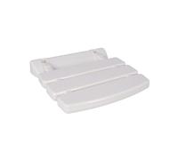 Inda A0436AWW Siège pour Douche Basic, Collection Hotellerie, Blanc