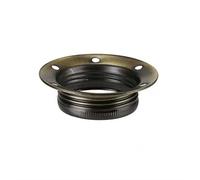 Inda-Support De Lampe Vintage En Métal,Base D'ampoule Suspendue Industrielle Avec Anneau,Douille À Vis Rétro,Adaptateur De Montage - Type Bronze Ring-E27