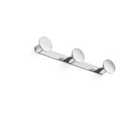 Inda Taille Unique AV120CCR Un Triple Support Mural, Chrome, 4 x 25 x 4 cm
