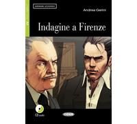 Indagini A Firenze (A2) - Gerini Andrea - Cideb Black Cat - Livre CD - Méthode de langue CD
