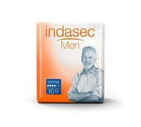 Indasec Lot de 10 protections absorbantes pour homme pour pertes légères
