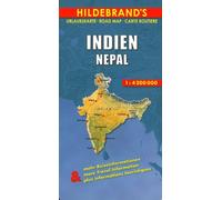 Inde - nepal 1:4 255 000 - Collectif - Hildebrand K+g - broché - Atlas / carte