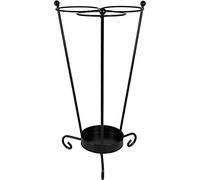 Inde Porte-Parapluie 3 Anneaux Noir