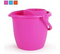 Inde - Seau Rond 14 l avec égouttoir Chop - Couleurs Assorties