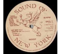 INDEEP - LAST NIGHT A DJ SAVED MY LIFE 12 INCH (12" SINGLE) UK SOUND OF NEW YORK 1982
