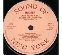 INDEEP Last Night a DJ Saved My Life 7" 45