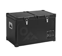 Indel B TB65 DD ACIER NOIR COMPRESSEUR PORTABLE RÉFRIGÉRATEUR/CONGÉLATEUR 12/24V DEUX COMPARTIMENTS 60 L