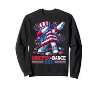 INDEPEN-Dance Day 4th of July Master Builder Blocks Bricks Sweatshirt