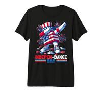 INDEPEN-Dance Day 4th of July Master Builder Blocks Bricks T-Shirt Haut de Gamme