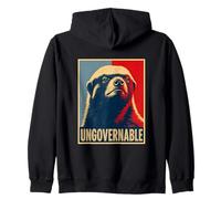 Indépendance Rebelle du Blaireau de Miel ingouvernable Sweat à Capuche