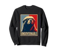 Indépendance Rebelle du Blaireau de Miel ingouvernable Sweatshirt