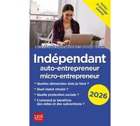 Indépendant, auto-entrepreneur, micro-entrepreneur 2026 - Dominique Serio - Prat Eds - broché - Guide