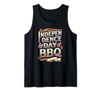 Independence & Day BBQ Celebration Summer Vibes 4 Juillet Débardeur