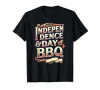 Independence & Day BBQ Celebration Summer Vibes 4 Juillet T-Shirt