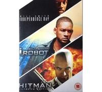 Independence Day/I, Robot/Hitman 3 Disc Set(Dvd)