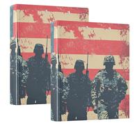 Independence Day Lot de 200 classeurs 3,8 cm 3 anneaux avec couverture de poche