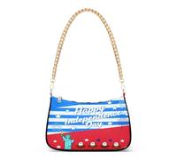 Independence Day - Petit sac à main tendance avec chaîne pour femme