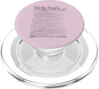 Independence Day Preamble of The Constitution We The People PopSockets PopGrip pour MagSafe