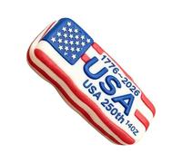 Independence Day Stress Ball, Slow Rebound Patriotic Fidget Squeeze Toy for and Focus, Portable Hand Exercise Toy Party Favor for Kids Adults Home Travel Office Relaxation