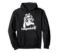 Independent AF Women Empowerment Badass Pin Up Girl Sweat à Capuche