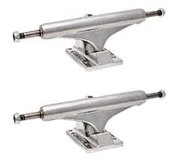 INDEPENDENT Silver Polished 144 Mid Trucks Set