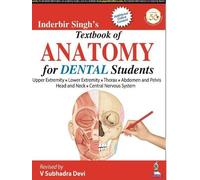 Inderbir Singh's Textbook Of Anatomy For Dental Students