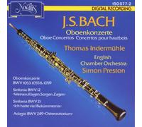 Indermhle - Oboenkonzerte (1053+1057+1059) [Import]