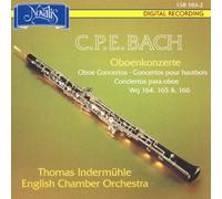 Indermuehle - Oboenkonzerte Wq. 164+165+166 [Import]