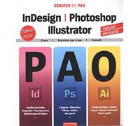 InDesign, Photoshop, Illustrator