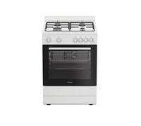 Indesit - Cuisinière gaz 72l 4 feux blanc I6G5KCW