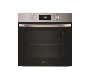 Indesit Four intégrable multifonction 71l 60cm pyrolyse inox - IO278PX
