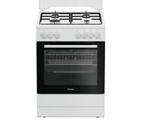 Indesit Cuisinière I6G3PMW 60 cm 4 brûleurs Four électrique Blanc Classe A