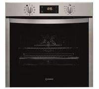 Indesit IFW 5844 P IX - Four - encastrable - niche - largeur : 56 cm - profondeur : 56 cm - hauteur : 60 cm - avec système auto-nettoyant acier inoxydable Inox, Acier inoxydable G