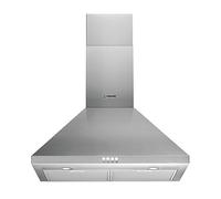 Indesit IHPC 6.5 LM X hotte 603 m³/h Monté au mur Acier inoxydable B - Hottes (603 m³/h, Conduit / Recirculation, C, A, C, 66 dB)