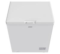 Congélateur coffre posable Indesit INCF1424E 142 L froid statique dégivrage manuel blanc