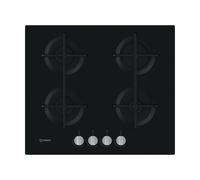Indesit Ing 61T / BK Table de Cuisson 4 Feux La Gaz 60 CM Verre Noir