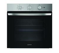 Indesit IO 2350H X 66 L Noir, Acier inoxydable