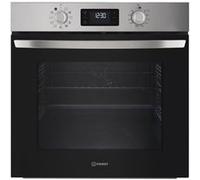 Indesit Four IO 258C X encastrable 71 L inox 56x56x58,3 cm auto-nettoyant A+