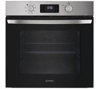 Indesit IO 275P X - Four - encastrable - niche - largeur : 56 cm - profondeur : 56 cm - hauteur : 58.3 cm - avec système auto-nettoyant - Classe A++ - inox Inox G