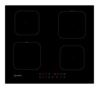 Indesit Table de cuisson à induction ISF18Q60NE 60 cm 4 zones verre noir tactile 2 boosters