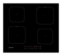 Indesit Table de cuisson à induction ISF18Q60NE 60 cm 4 zones verre noir tactile 2 boosters
