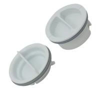 Indesit Kit 2 bouchons de rinçage pour lave-vaisselle Scholtes Blanc G