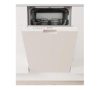 Indesit Lave-vaisselle tout intégrable IN2IKE107 Mince 45 cm 5 programmes 10 cachés