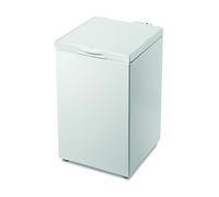 Indesit OS 2A 140 H - Congélateur de cabine 131 litres Classe énergétique E - Petit congélateur de cabine, dimensions : 86,5 x 57,3 x 64,2 cm, idéal pour les petites familles.